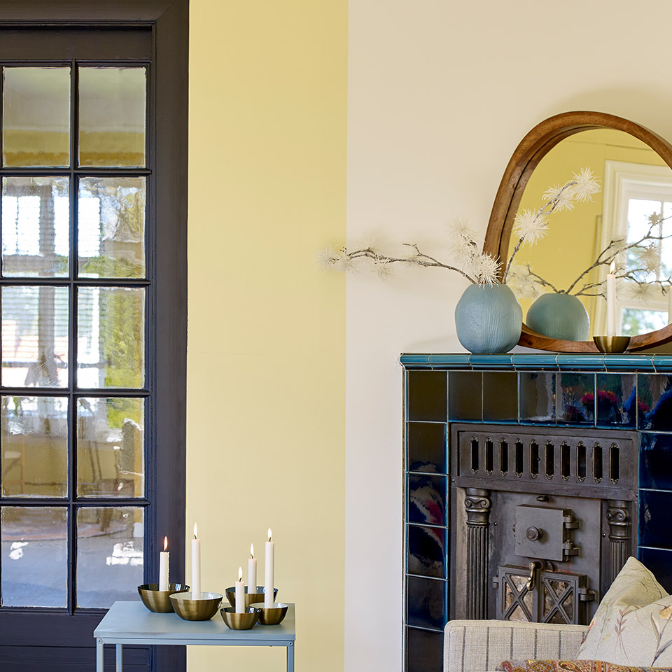 Vårtegn gul Fargerike