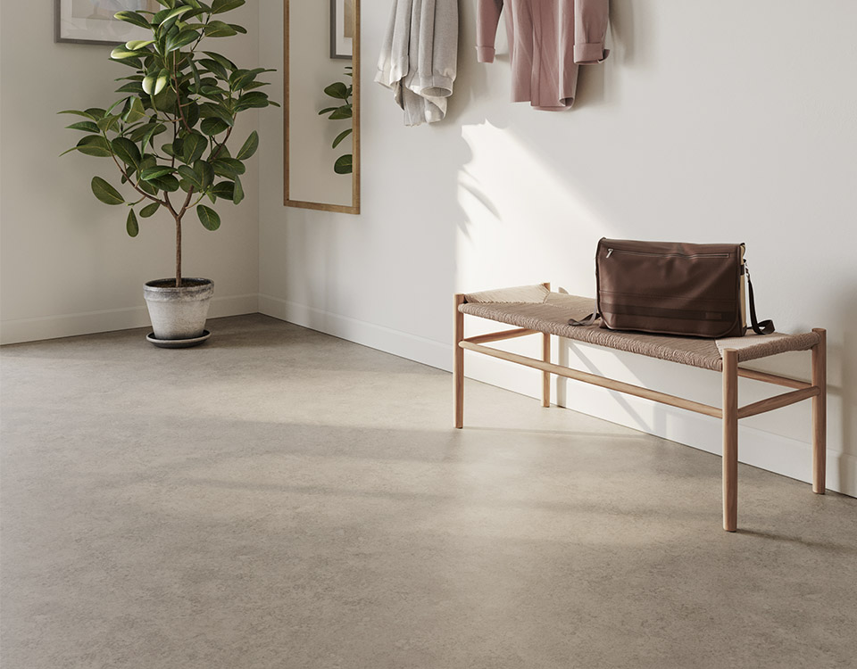 Iconik Texstyle - Catera Middle Grey Vinylbelegg